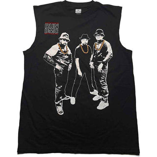 Run DMC Vest T-Shirt: Gold Chains Photo
