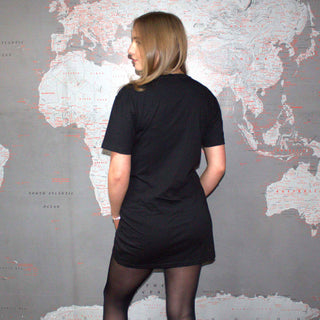 Red Hot Chili Peppers Ladies T-Shirt Dress: Classic Asterisk
