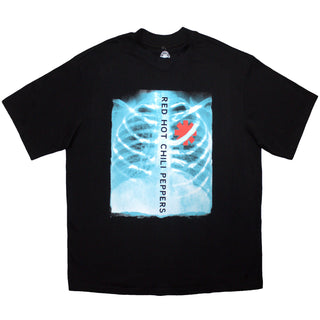 Red Hot Chili Peppers Oversized T-Shirt: X-Ray (Black)