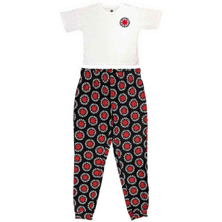 Red Hot Chili Peppers Ladies Pyjamas: Classic Asterisk