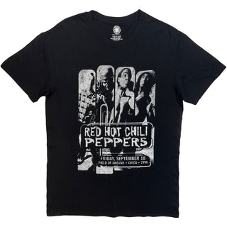 Red Hot Chili Peppers T-Shirt: Field Of Dreams Flyer (Black)