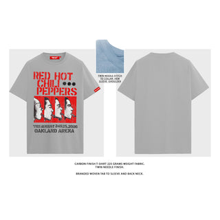 Red Hot Chili Peppers Unplugged T-Shirt: Oakland Arena (Grey)