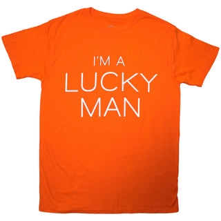 Richard Ashcroft T-Shirt: Lucky Man (Orange)
