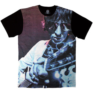 Richard Ashcroft T-Shirt: Guitar (All Over Print) (Black)