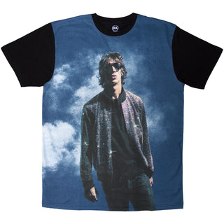 Richard Ashcroft T-Shirt: Glitter Jacket (Black) (All Over Print)