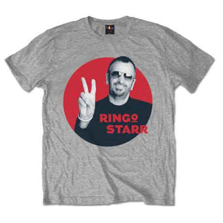 Ringo Starr T-Shirt: Peace Red Circle