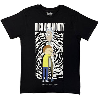 Rick & Morty T-Shirt: Hug (Black)