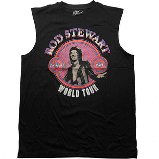 Rod Stewart Vest T-Shirt: World Tour