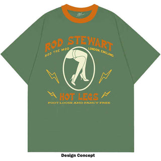 Rod Stewart Ringer T-Shirt: Hot Legs