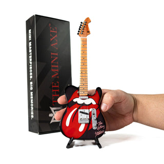 The Rolling Stones Mini Guitar: Tongue & Lips