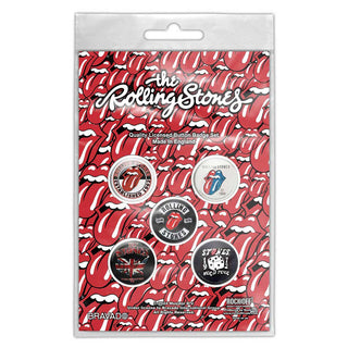 The Rolling Stones Button Badge Pack: Tour Collection