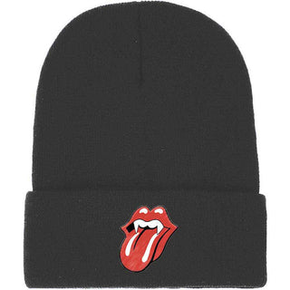 The Rolling Stones Beanie Hat: Fang Tongue