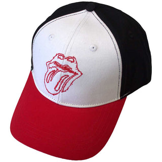 The Rolling Stones Unisex Baseball Cap: Classic Tongue Outline