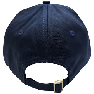 The Rolling Stones Baseball Cap: Swirl Tongue Logo (Navy Blue)