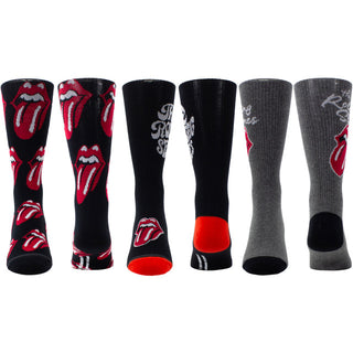 The Rolling Stones Sock Gift Box: Logos (Multicolour) (UK Size 6.5 - 11)