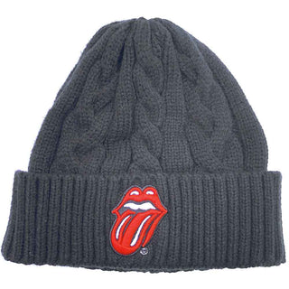 The Rolling Stones Unisex Beanie Hat: Classic Tongue