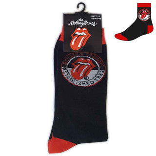 The Rolling Stones Ankle Socks: Established (UK Size 7 - 11)