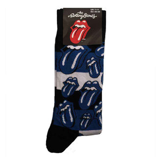 The Rolling Stones Ankle Socks: Blue Tongues