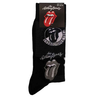 The Rolling Stones Ankle Socks: Mono Logos