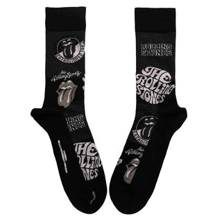 The Rolling Stones Ankle Socks: Mono Logos