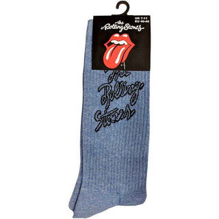 The Rolling Stones Ankle Socks: Script Logo