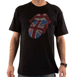 The Rolling Stones Embellished T-Shirt: Classic UK