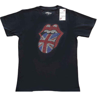 The Rolling Stones Embellished T-Shirt: Classic UK