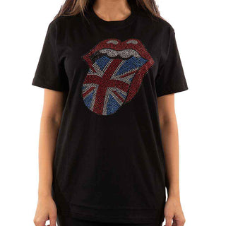 The Rolling Stones Embellished T-Shirt: Classic UK