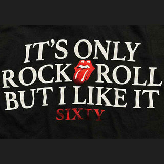 The Rolling Stones T-Shirt: Sixty It's only R&R but I like it