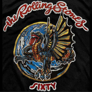 The Rolling Stones T-Shirt: Sixty Dragon Globe