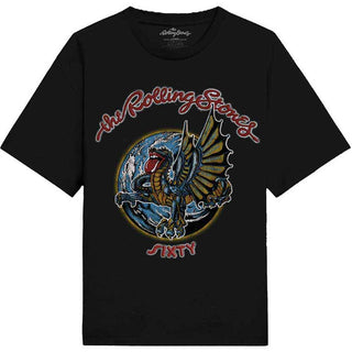 The Rolling Stones T-Shirt: Sixty Dragon Globe