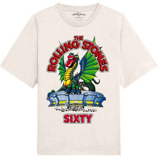 The Rolling Stones Hi-Build T-Shirt: Sixty Stadium Dragon