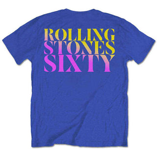 The Rolling Stones T-Shirt: Sixty Gradient Text