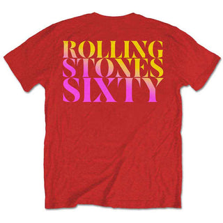 The Rolling Stones T-Shirt: Sixty Gradient Text