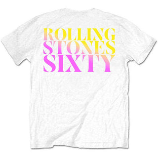 The Rolling Stones T-Shirt: Sixty Gradient Text