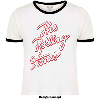 The Rolling Stones Ringer T-Shirt: Signature Logo