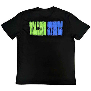The Rolling Stones T-Shirt: Distorted Tongue (Back Print)