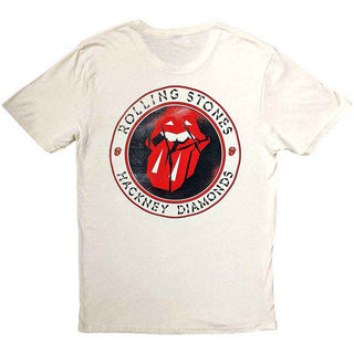 The Rolling Stones T-Shirt: Hackney Diamonds Circle Label (Back Print)