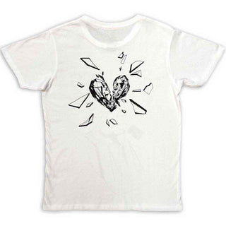The Rolling Stones T-Shirt: Hackney Diamonds Diamond Tongue Outline (Back Print)