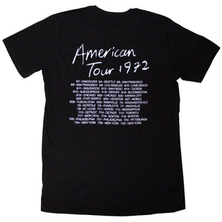 The Rolling Stones T-Shirt: Tour '72 (Black) (Back Print)
