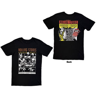 The Rolling Stones T-Shirt: Voodoo Lounge (Black) (Back Print)