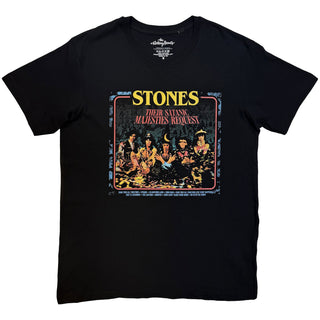 The Rolling Stones T-Shirt: Satanic Majesties (Black)