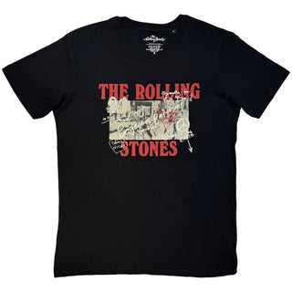 The Rolling Stones T-Shirt: Beggars Banquet Graffiti (Black)