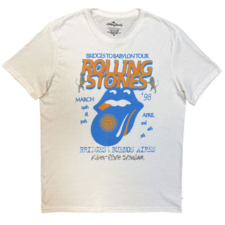 The Rolling Stones T-Shirt: River Plate Stadium (White)