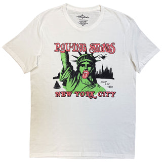 The Rolling Stones T-Shirt: New York City 1972 (White)