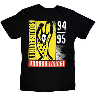 The Rolling Stones T-Shirt: Live Voodoo Lounge Tongue (Black) (Back Print)