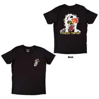 The Rolling Stones T-Shirt: Foreign Tongues Pocket Logo (Black) (Back Print)