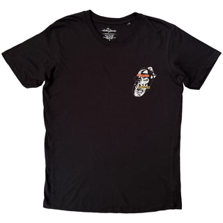 The Rolling Stones T-Shirt: Foreign Tongues Pocket Logo (Black) (Back Print)