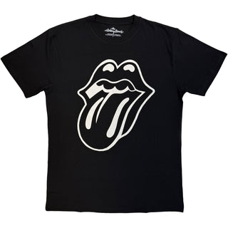 The Rolling Stones T-Shirt: Classic Tongue Mono (Black)