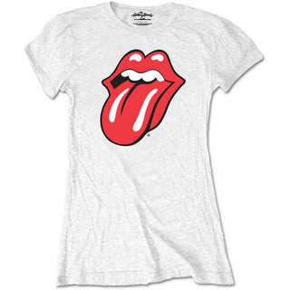 The Rolling Stones Ladies T-Shirt: Classic Tongue (Retail Pack)